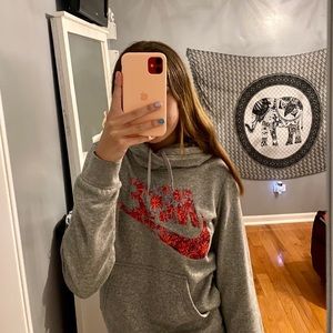 Gray Nike Hoodie